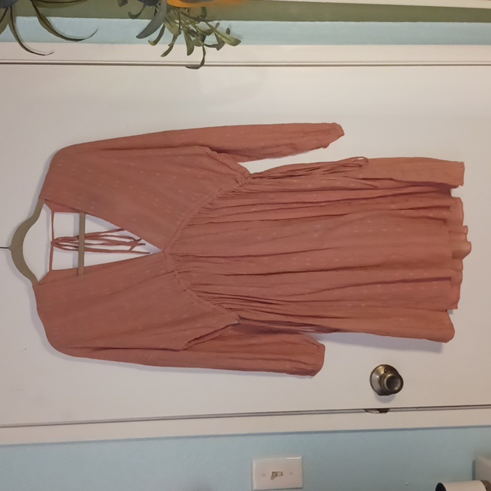 ASOS As Seen on Screen Dusty Pink Dress